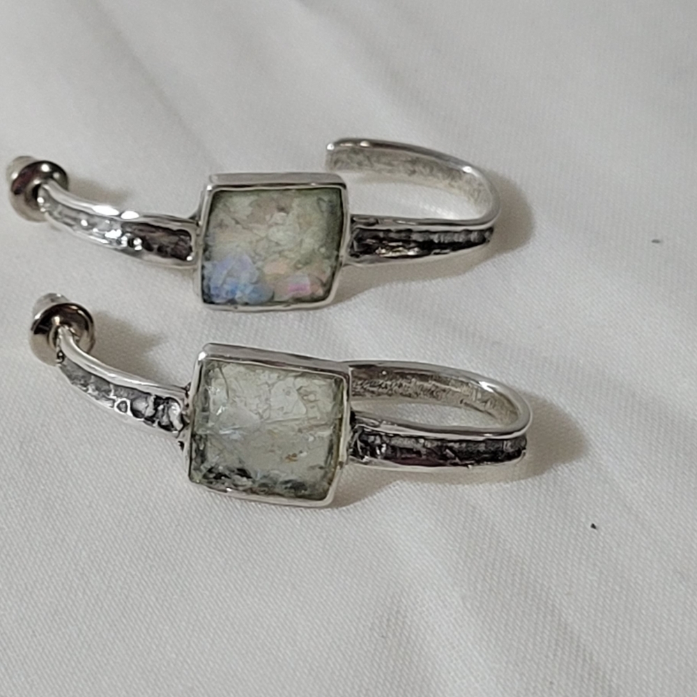 ❤ 925-SILVER VINTAGE EARRINGS - Picture 2 of 16